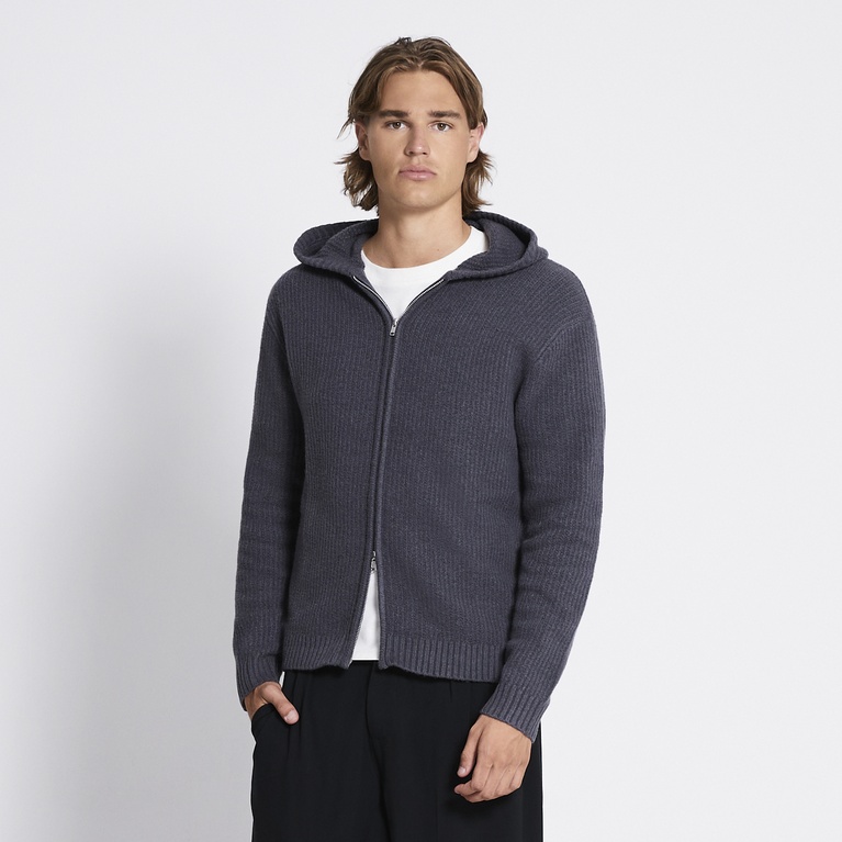 Knit zip hoodie "Sebastian"